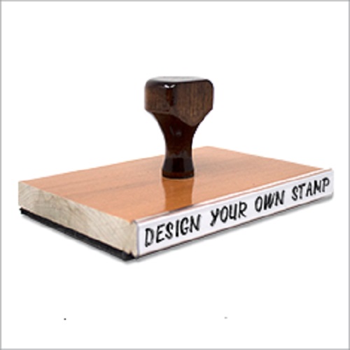 1 1/4" x 6 1/2" Hand Stamp